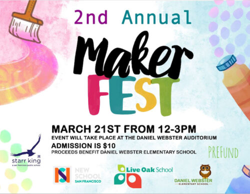 Maker Fest logo and information displayed.