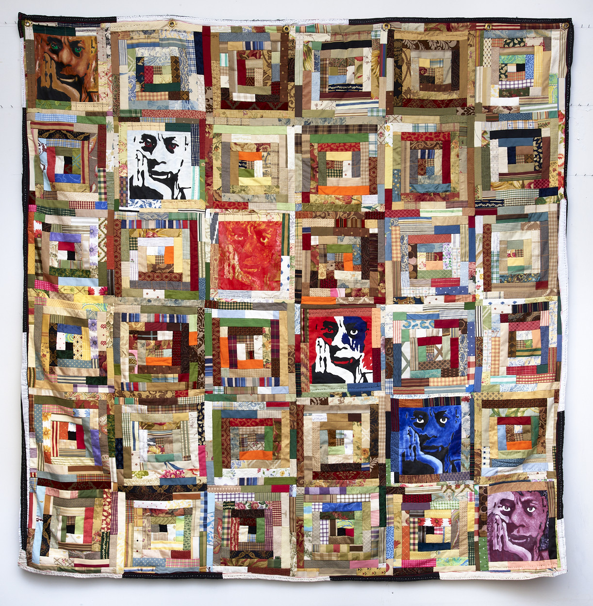 A multicolor quilt