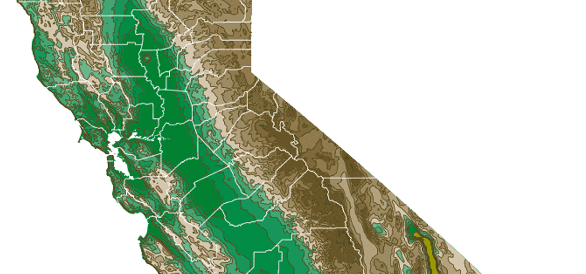 Map of San Francisco Bay Area