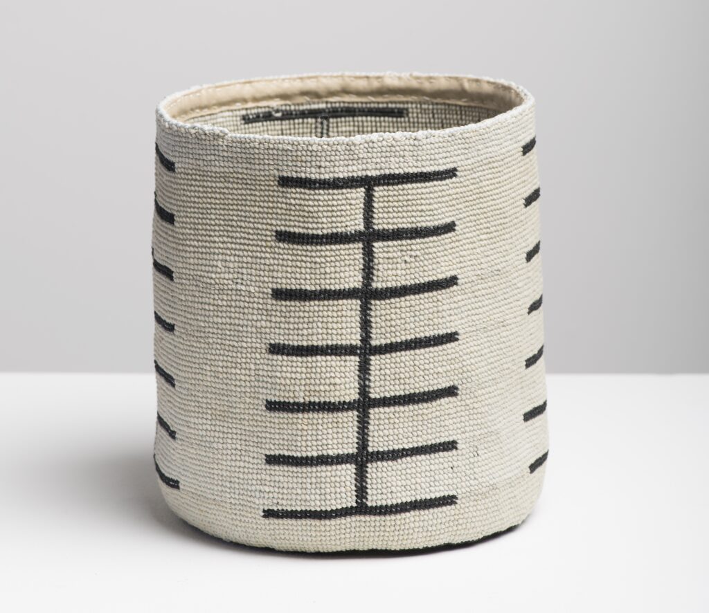 Photo of a linen woven basket