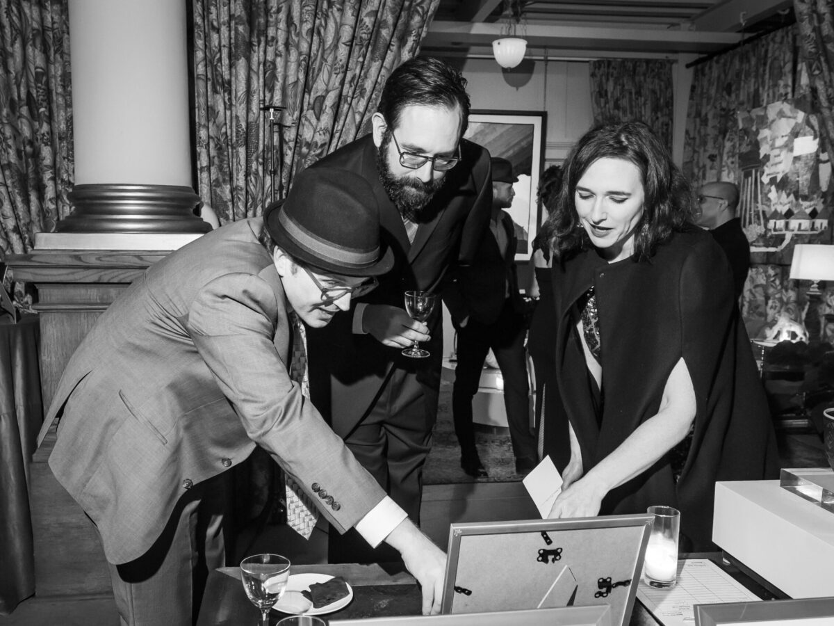 SAN FRANCISCO, CA - November 23 - Alan Bernhelm, Marc Fletcher and Jackie Bernhelm attend XERO Club, Museum of Craft and Design's 20th Anniversary Gala on November 23rd 2024 at Saint Joseph's Art Society in San Francisco, CA (Photo - Natalie Schrik for Drew Altizer Photography)