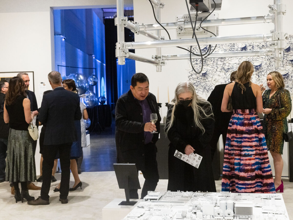 SAN FRANCISCO, CA - December 6 - Atmosphere at Museum of Craft and Design's Art for All Mirror Ball Benefit and Auction 2022 on December 6th 2022 at Museum of Craft and Design in San Francisco, CA (Photo - Drew Altizer Photography)