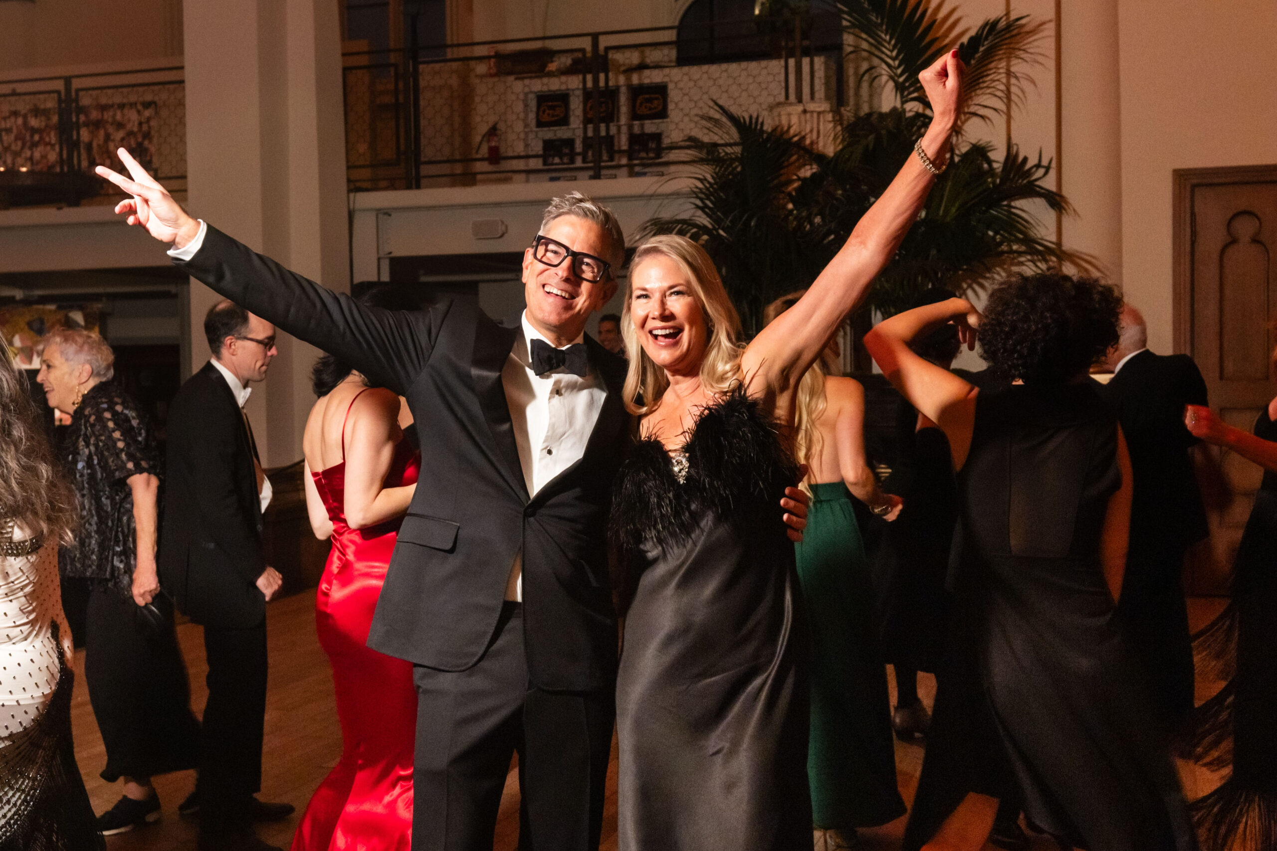 Photo of a couple at a gala