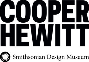 Text logo for Cooper Hewitt Smithsonian Design Museum