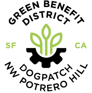 Logo for Green Benefit District- Dogpatch NW Potrero Hill