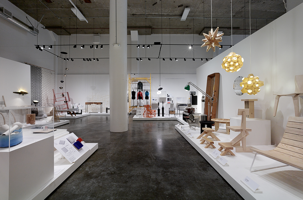 Exhibition photo of New West Coast Design at the Museum of Craft and Design