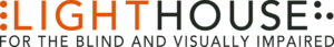 The logo for the LightHouse for the Blind and Visually Impaired