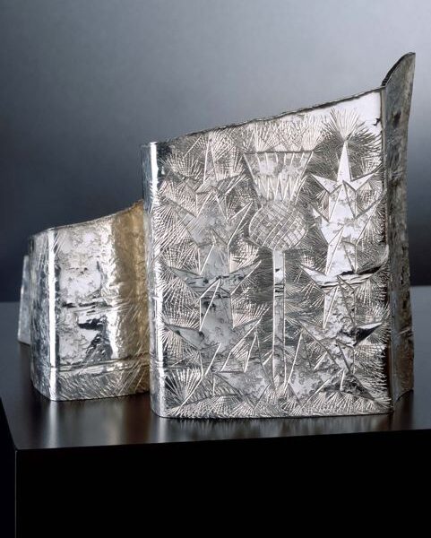 A silver sculpture from "The Millenium Collection for Bute House Scotland"