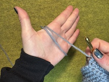 Photo on How to Hold Your Yarn on Wrap